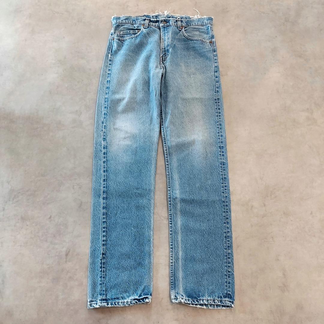 【中古】リーバイス505 Levis W38 青 USA製 80s ハチマル 17539 ユーズド USED 中古 レトロ メンズ レディース 一点物 アメカジ 古着