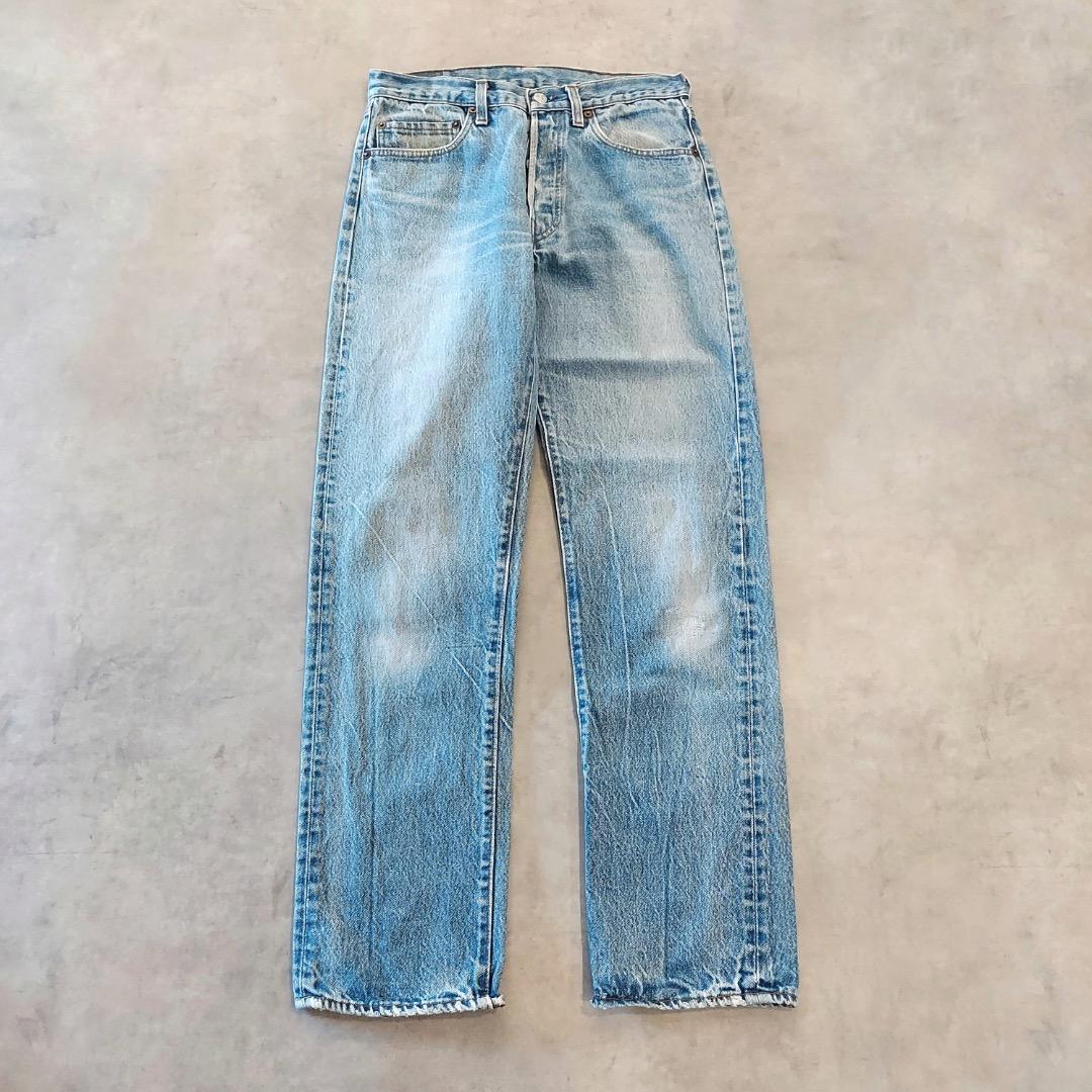 【中古】【古着】リーバイス501 W30 デニム エルパソ 青 USA製 80s 18579 ユーズド USED 中古 レトロ メンズ レディース 一点物 アメカジ｜fuufu 店