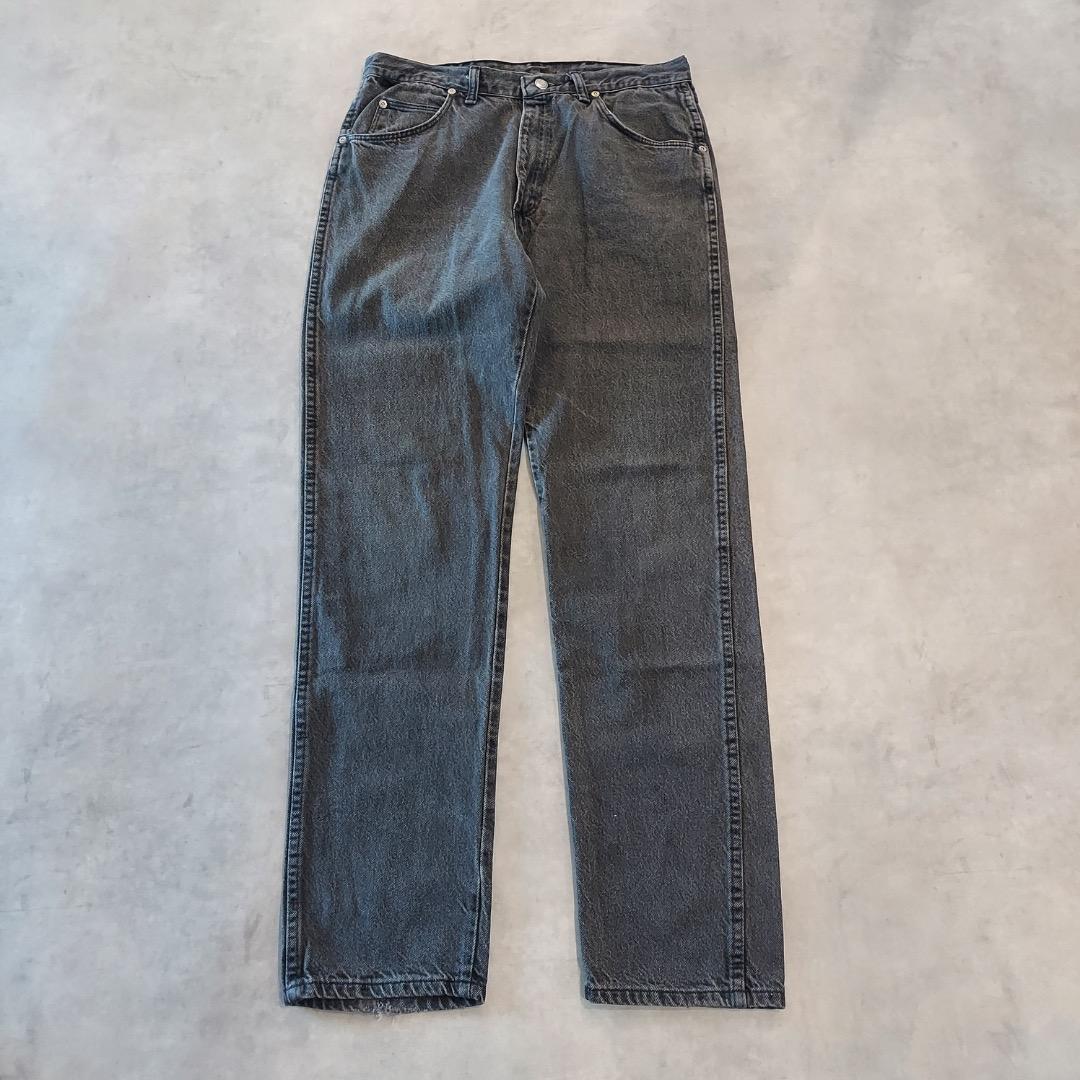 【中古】【古着】ラングラー W34 ブラックデニム 黒 90s USA製  19087 ユーズド USED 中古 レトロ メンズ レディース 一点物 アメカジ