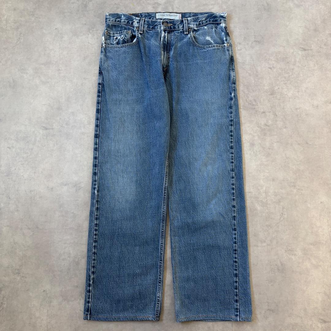 【中古】【古着】リーバイス569 Levis W33 ブルーデニム  00s 19770 ユーズド USED 中古 レトロ メンズ レディース 一点物 アメカジ