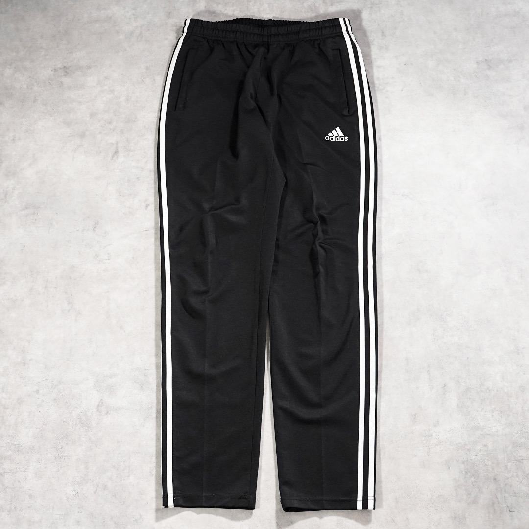 【楽天市場】【中古】adidas アディダス トラックパンツ 古着 刺繍 XL 黒 白 19870 ユーズド USED 中古 レトロ メンズ ...
