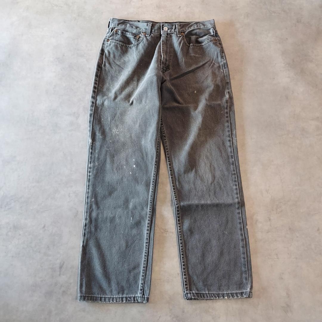 【中古】リーバイス550 Levis W34 ブラックデニム 古着 ボトム 20349 ユーズド USED 中古 レトロ メンズ レディース 一点物 アメカジ 古着