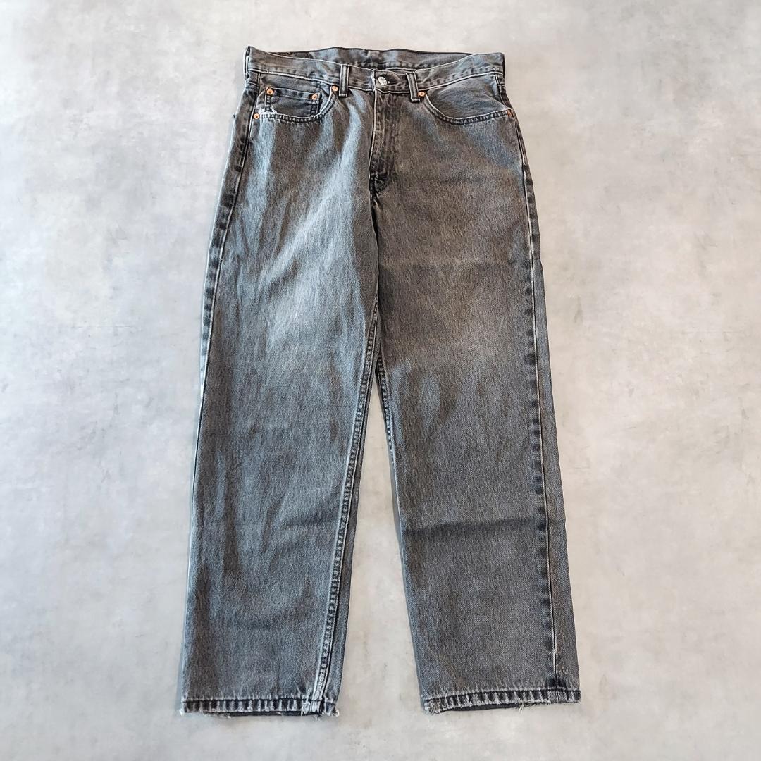 【中古】リーバイス550 Levis W33 ブラックデニム 古着 ボトム 20353 ユーズド USED 中古 レトロ メンズ レディース 一点物 アメカジ 古着
