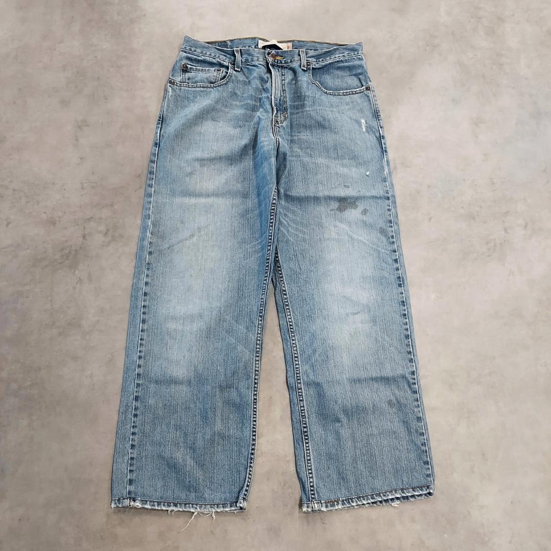 【中古】リーバイス569 Levis W34 ブルーデニム 古着 00s 20390 ユーズド USED 中古 レトロ メンズ レディース 一点物 アメカジ 古着