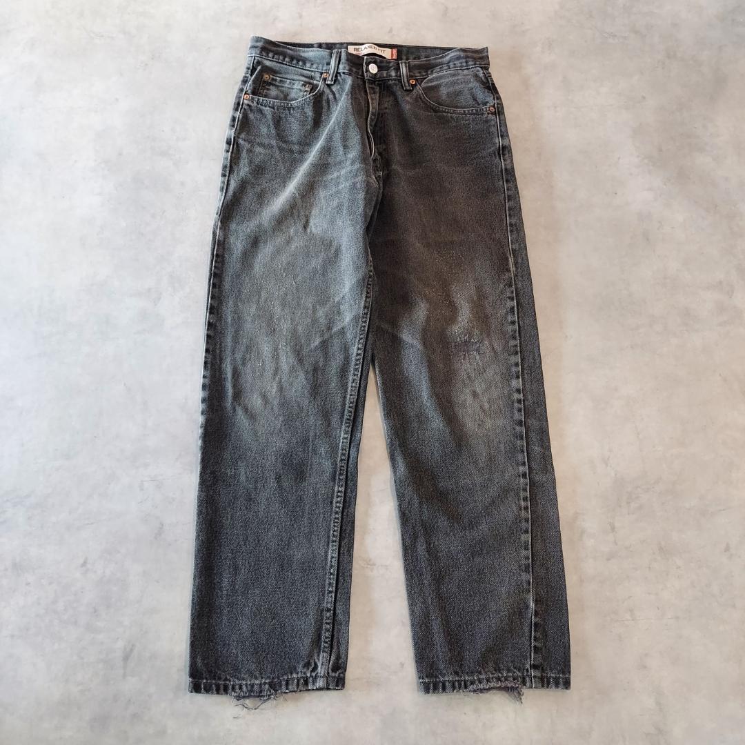 【中古】リーバイス550 Levis W34 ブラックデニム 古着 ボトム 20350 ユーズド USED 中古 レトロ メンズ レディース 一点物 アメカジ 古着