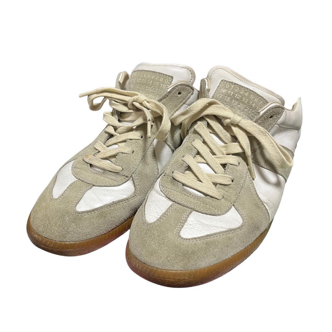 【中古】【古着】棲み家 マルジェラ ジャーマントレーナー スニーカー 41 1/2 中古 ユーズド USED 中古 レトロ メンズ レディース 一点物 アメカジ 古着