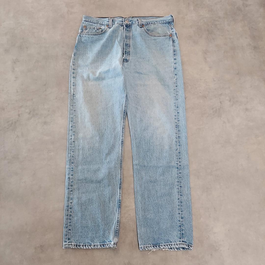 【中古】【古着】リーヴァイズジーンズ501 Levis W38 エルパソ 青 90s USA製 21239 ユーズド USED 中古 レトロ メンズ レディース 一点物 アメカジ 古着