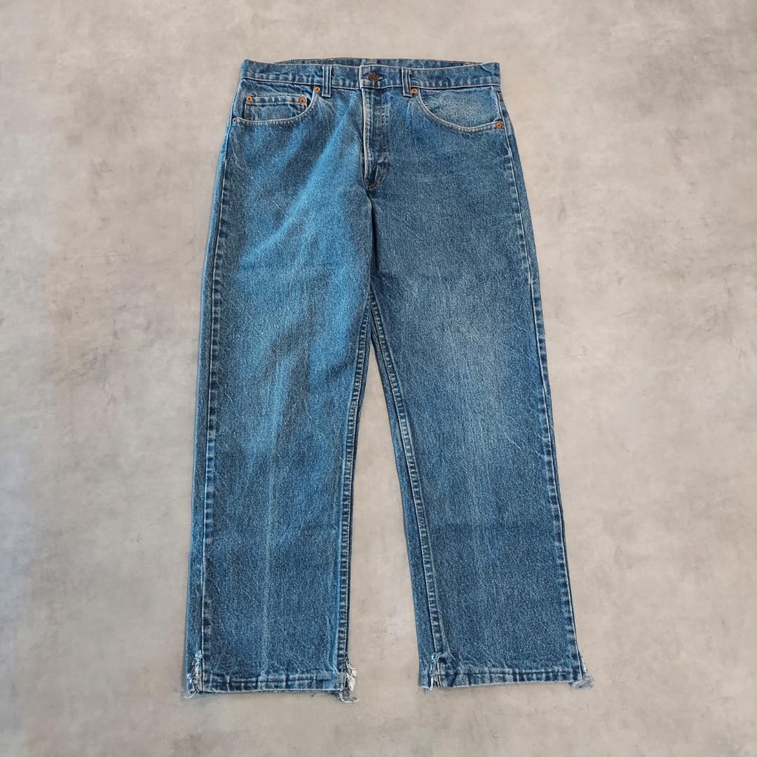 【中古】【古着】リーヴァイズジーンズ505 Levis W34 青 古着 80s USA製 21223 ユーズド USED 中古 レトロ メンズ レディース 一点物 アメカジ 古着