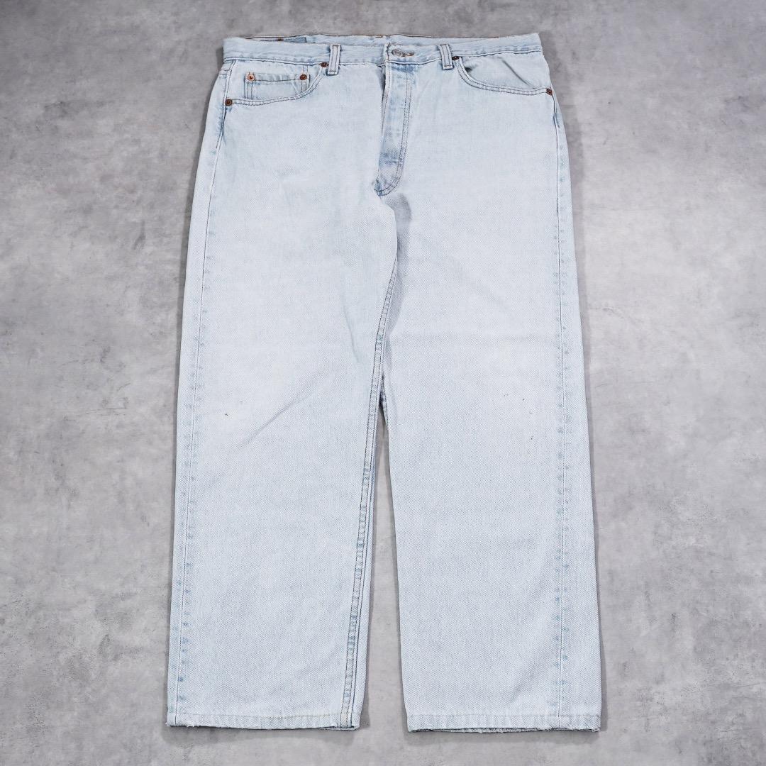 【中古】【古着】リーバイス501 Levis W34 青 古着 80s USA製 21469 ユーズド USED 中古 レトロ メンズ レディース 一点物 アメカジ 古着|fuufu 店