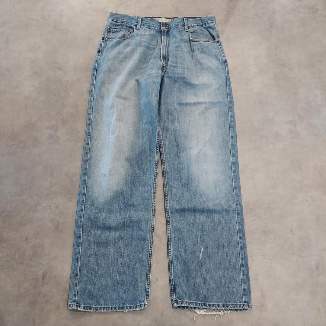 【中古】【古着】リーバイス569 Levis W36 Y2K 青 古着 00s 21427 ユーズド USED 中古 レトロ メンズ レディース 一点物 アメカジ 古着｜fuufu 店