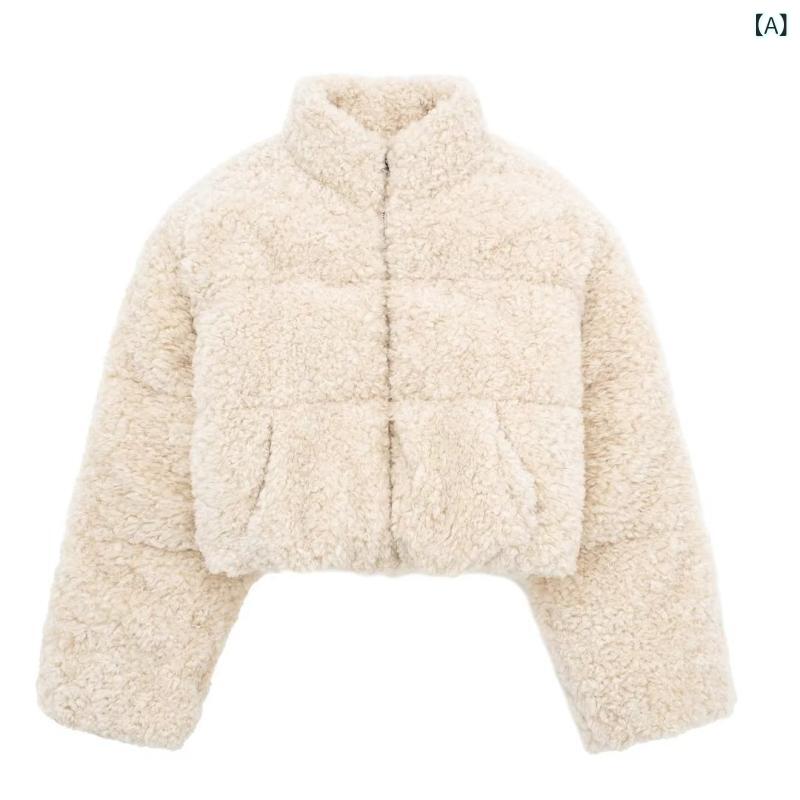 卸売り 2023 秋の新 生産品 欧米 風 女装は 小っちゃい 綿服 上衣を つかむ