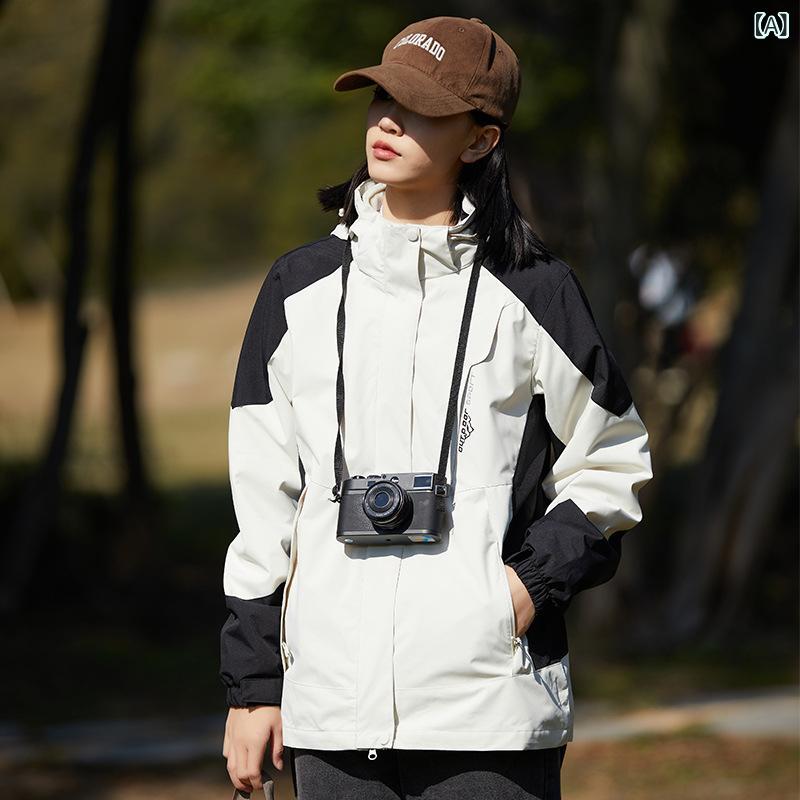 戸外 突撃 服 男性 タイプ 三 合一は 防風 防水を 取り外して 保温 カップル タイプの 登山 服 潮 女性を 厚く する ことが できる