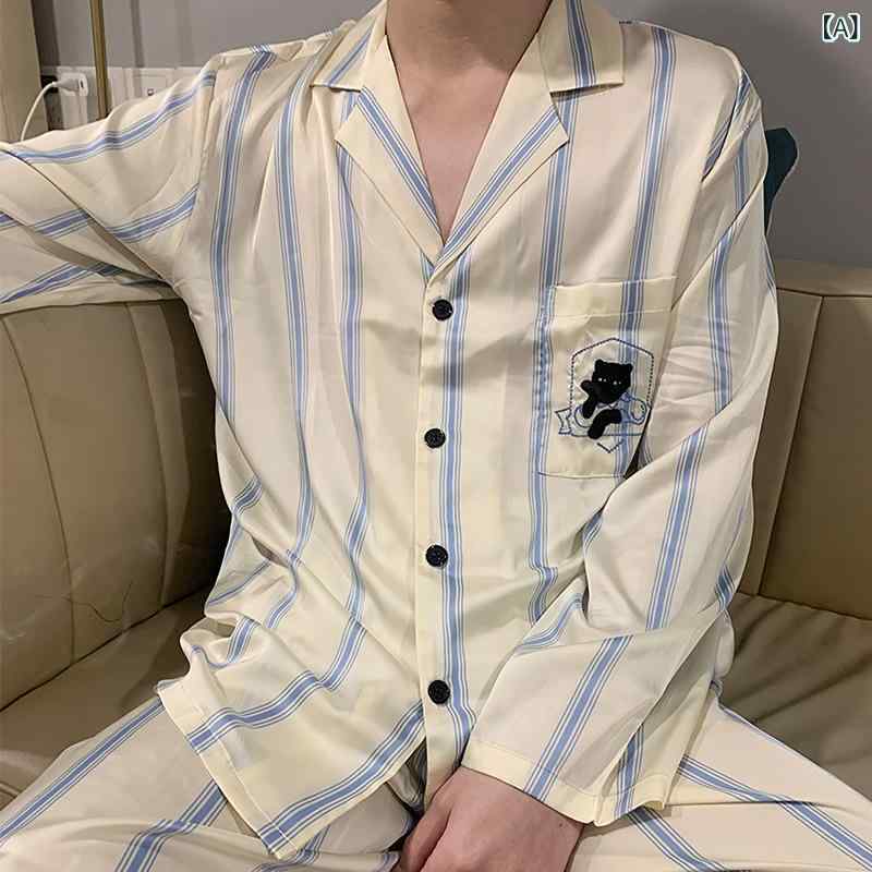 2023 高 品質の小 衆軽 豪華な 黒 豹 夏の 爽やかな 涼感 綿は 男女 カップルの パジャマ セットを 着る ことが できる