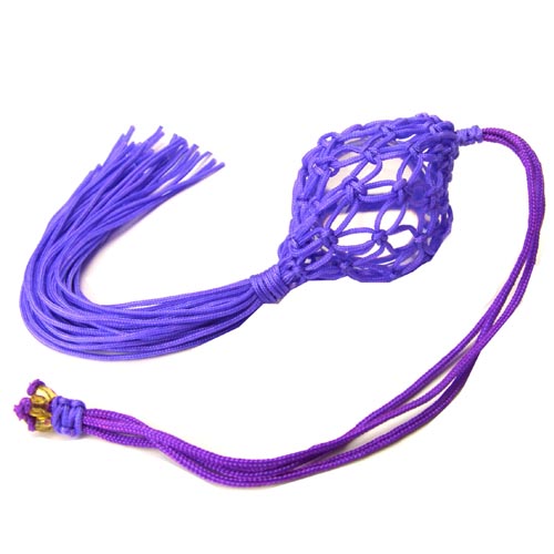 【送料無料】 ≪3≫風水 気浄化●紫の袋入り水晶玉●30mm玉 高品質ＡＡ天然水晶使用 開運/水晶/お守り/トイレ 風水グッズ/天然石/パワーストーン