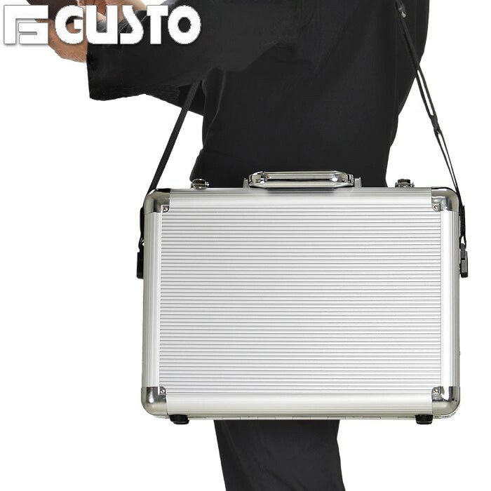 楽天市場】アタッシュケース GUSTO アルミ アタッシュケース A3