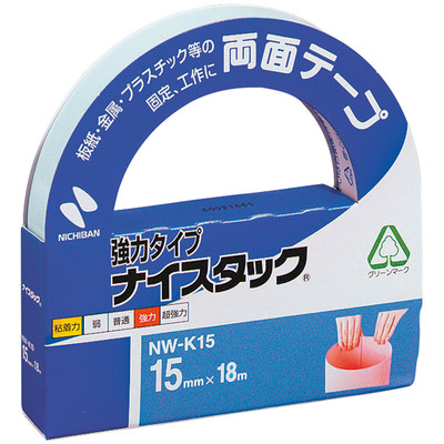 業務用100セット) ニチバン 両面テープ ナイスタック 〔幅15mm×長さ20m