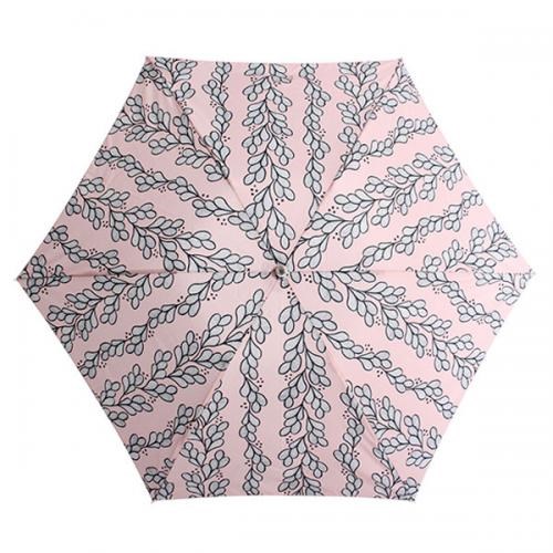 【クーポン利用で300円OFF】日傘 晴雨兼用 北欧デザイン Korko コルコ クイックオープン 折りたたみ 50cm Growing グローイング 傘 軽量 UVカット 完全遮光 完全遮光 遮熱効果 紫外線対策 レディース 女性 おしゃれ 誕生日 プレゼント かわいい