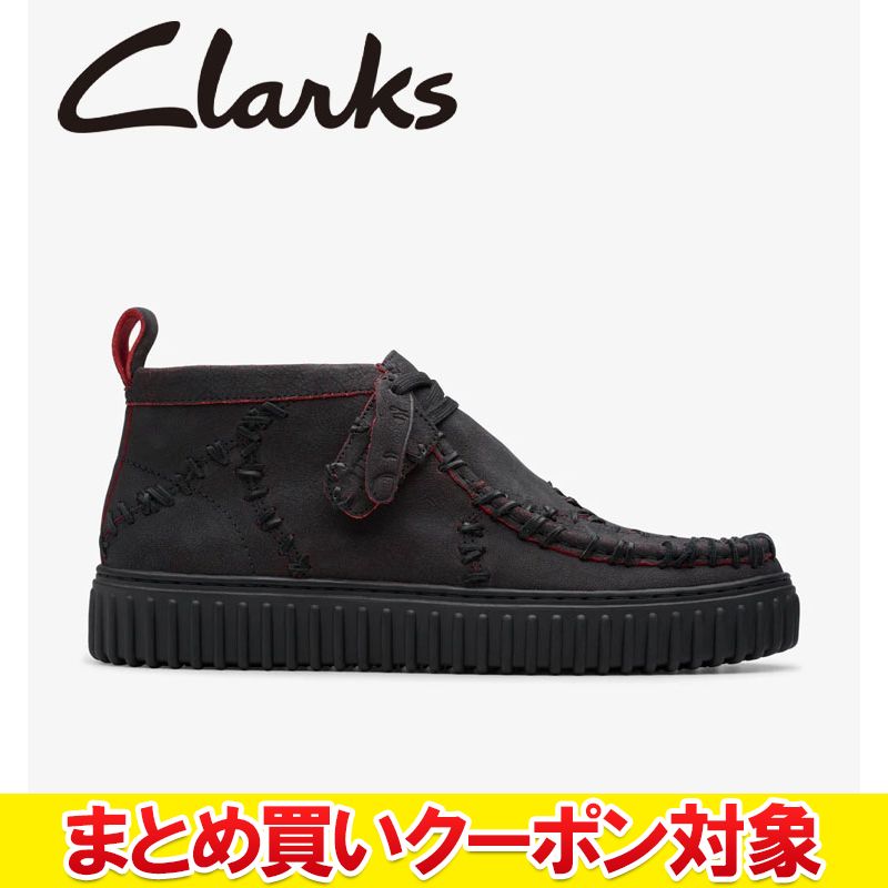 【まとめ買い引き換え証客体(組みあわせ不道徳)】 クリアランス 【返品不可】 クラークス Clarks Torhill Hallow 26180262 メンズ レディース シューズ