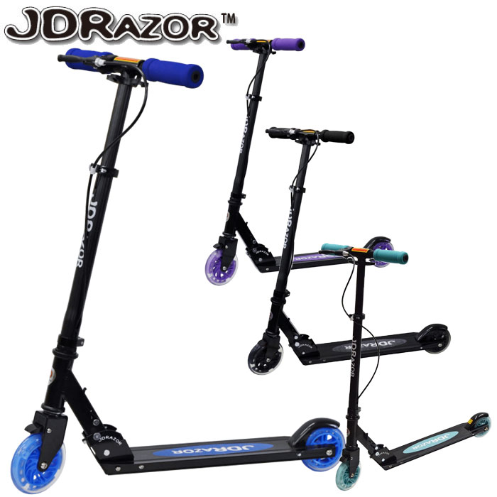 楽天市場】【期間限定ポイント最大10倍(2024/11/21 11:59迄)】JD Razor グリットグリット キックスクーター キックスケーター  キックボード MS105RBX : FZONEスポーツ