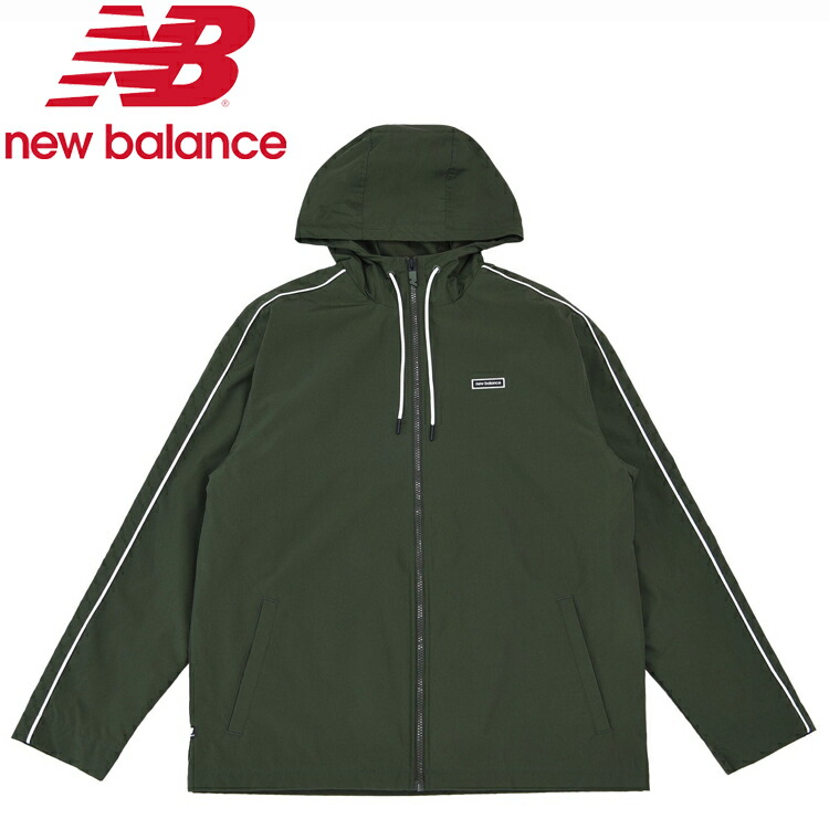 【3日間限定店内ポイント最大20倍(4/18 00:00～4/20 23:59迄)】お買い得スペシャルプライス ニューバランス NB Essentials 裏地起毛トリコットウインドジャケット AMJ33505-KOU メンズ