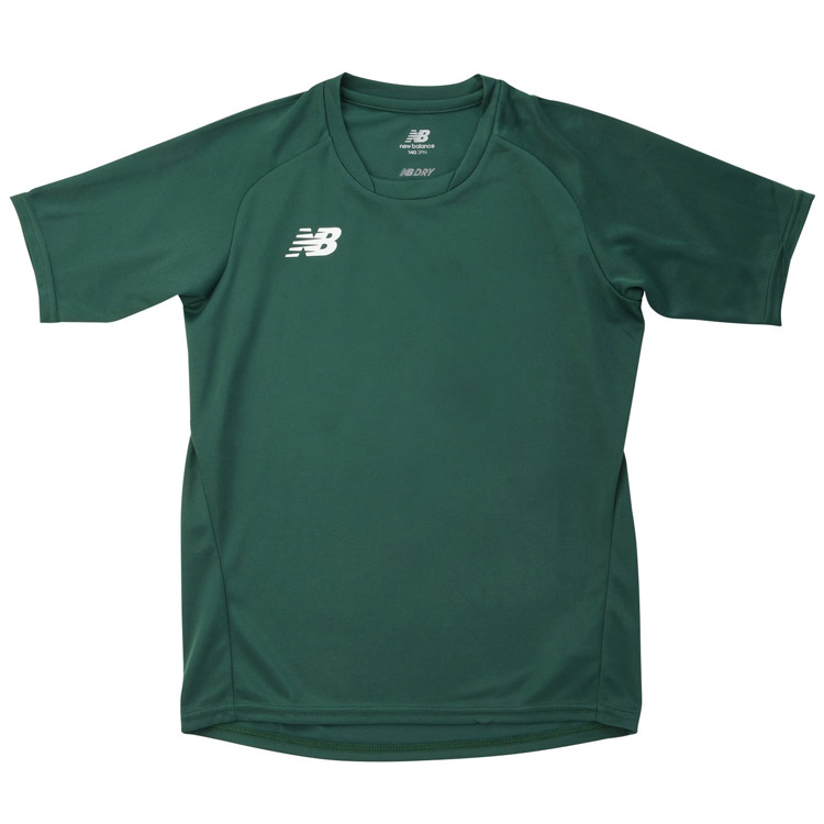 お買い得スペシャルプライス メール便送料無料 ニューバランス BASIC GAME SHIRTS JJTF0487-DGN ジュニア画像