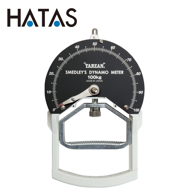 ハタ HATAS ガッコウキキ TARZAN スメドレー型握力計K印字機 103-KS 103KS