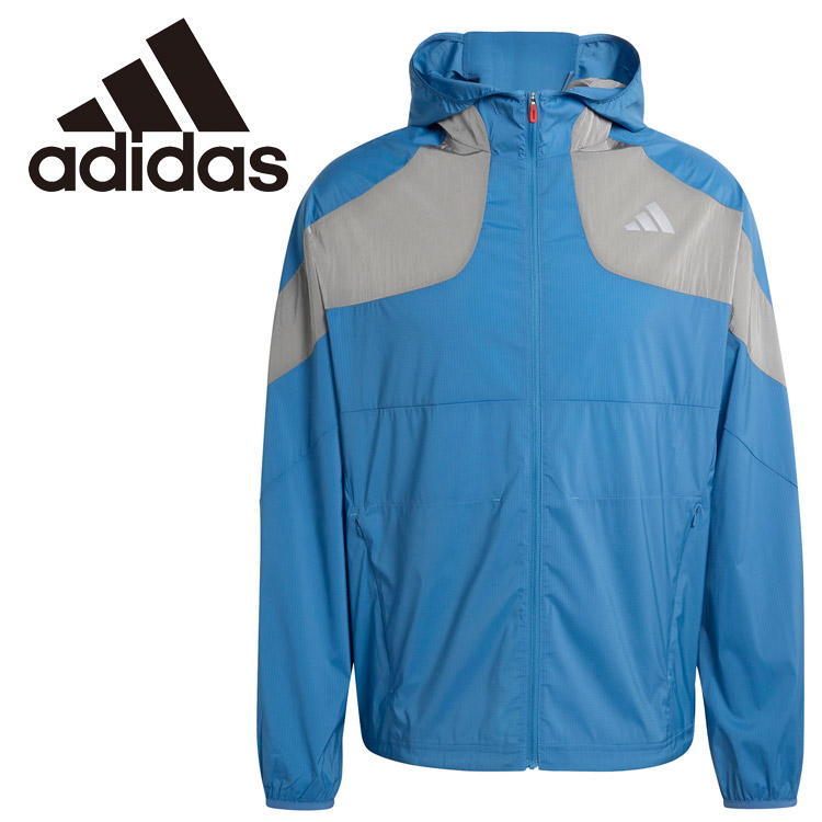お買い得スペシャルプライス アディダス adidas アディゼロ エキデン ランニング ジャケット IF235-KB1492 ラン ランニング ジャケット レギュラーフィット ジップ レギュラーレングス 耐久性 リフレクター仕様 マラソン トレーニング スポーティー