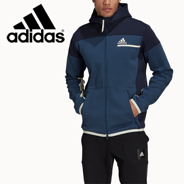 後払い手数料無料 Adidas メンズウェア アディダス トップス M Z N E フィットネス トレーニング フルジップフーディ Gn64 メンズ Fzoneスポーツ メール便送料無料対応可 トップス Justblazebarbers Com