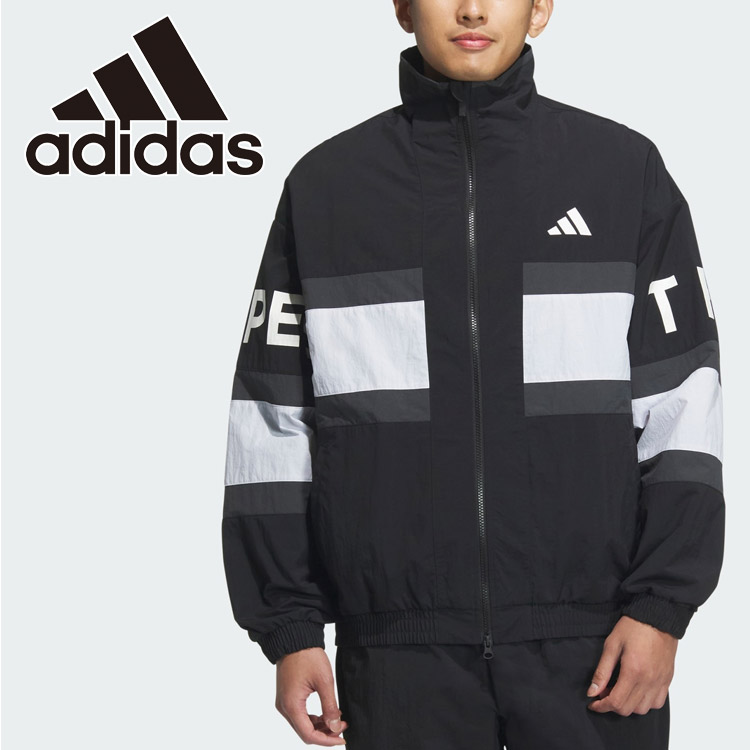【Mサイズ】アディダス　ファー付きジャケット　Adidas　UK8サイズ adidas - Mサイズ adidas FUR JACKET ファージャケット HG6678の