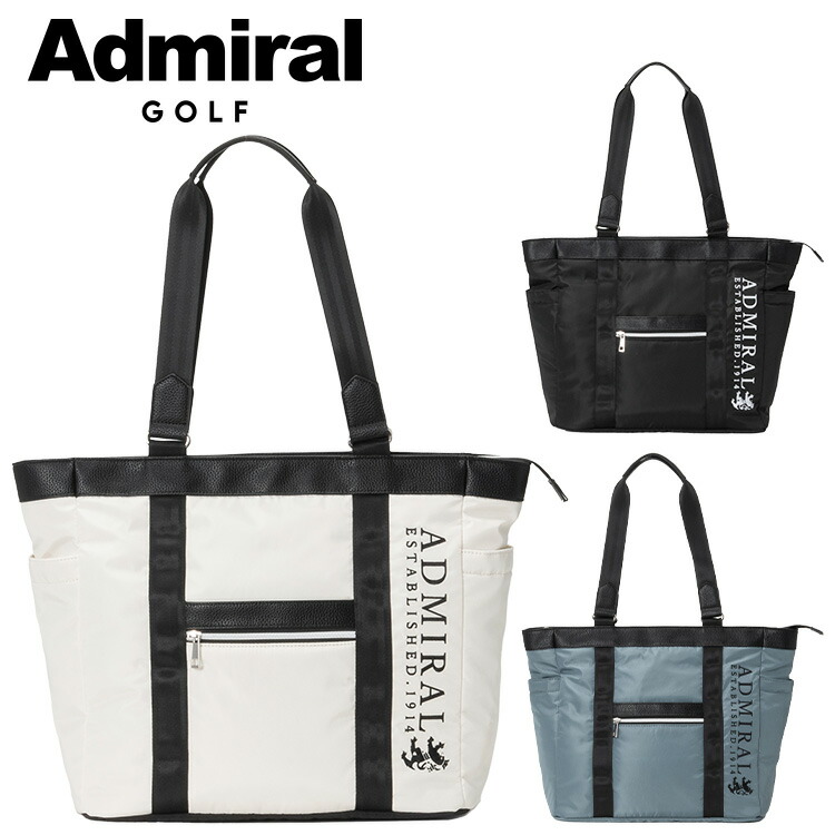 【3日間限定店内ポイント最大20倍(4/18 00:00～4/20 23:59迄)】アドミラルゴルフ タウンユース トートバッグ ADMZ5BT7 2025モデル 日本正規品