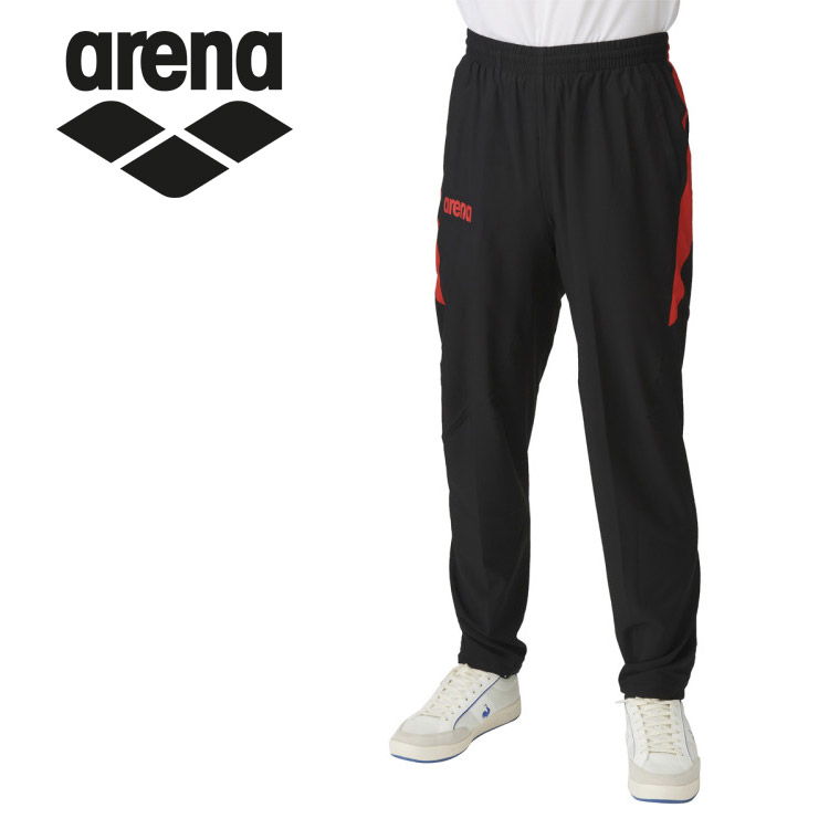 お買い得スペシャルプライス アリーナ arena 水泳(競泳) ロングパンツ ASS4LPU002-BKRD