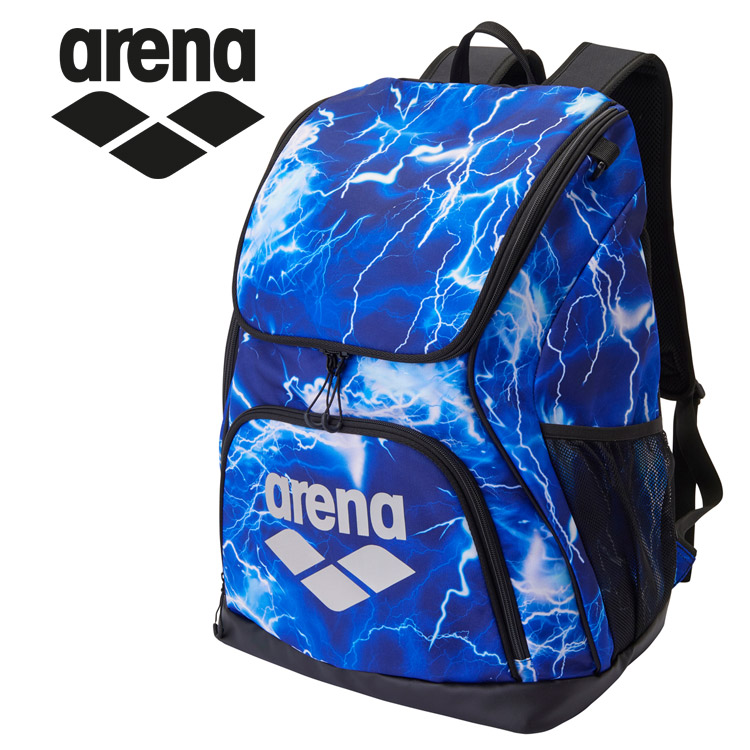 お買い得スペシャルプライス アリーナ arena バックパック 総柄 AS6SBP31U-BLSL メンズ レディース