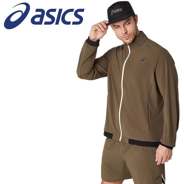 定価税込33000円アシックス　ダブルラッセルハイブリッドジャケット　Lサイズ 定価税込33000円アシックス ダブルラッセルハイブリッド