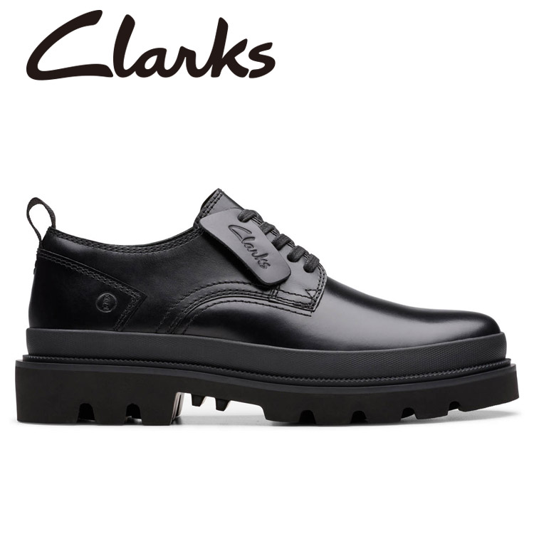 楽天市場】【30%OFF】Clarks Badell Seam(ブラックハイシャインレザー
