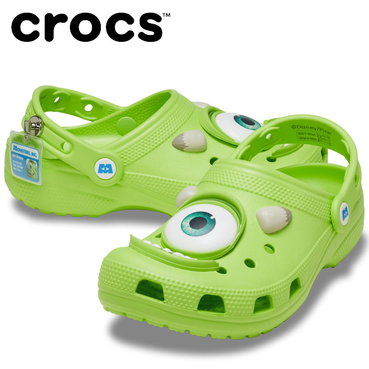 【期間限定ポイント最大20倍(2025/5/27 11:59迄)】 クロックス crocs モンスターズ・インク 「マイク」 クラシック クロッグ 210875-90H メンズ レディース サンダル画像