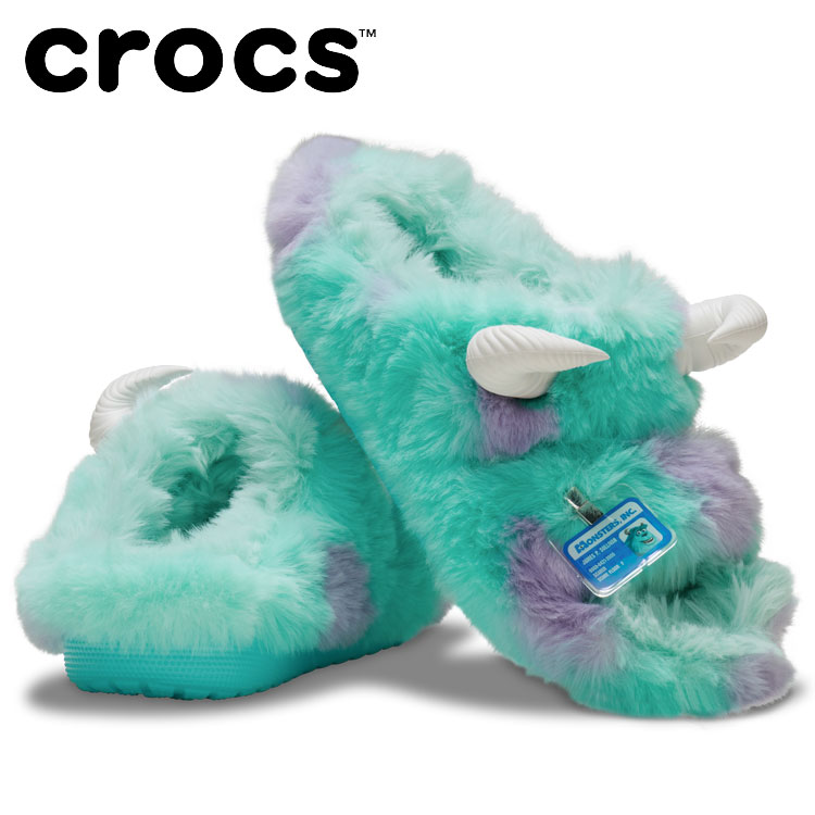【期間限定ポイント最大20倍(2025/5/27 11:59迄)】 クロックス crocs モンスターズ・インク 「サリー」 クラシック コージー サンダル 210877-90H メンズ レディース画像