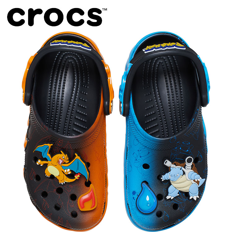 【期間限定ポイント最大20倍(2025/7/9 11:59迄)】 クロックス crocs Pokemon Versus Clog ポケモン バーサス クロッグ 211346-90H メンズ レディース サンダル画像