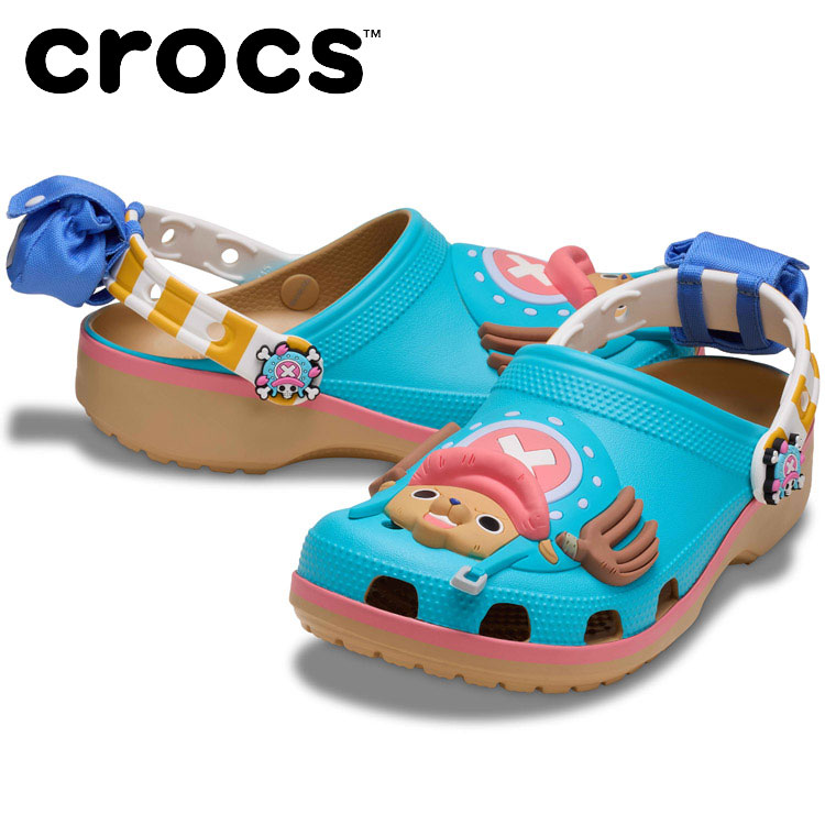 【継続期間押さえる尖んがり最大限度20倍(2026/6/27 23:59迄)】 クロックス crocs One Piece ChopperClsClgK 212795-90H 御坊っちゃん サンダル