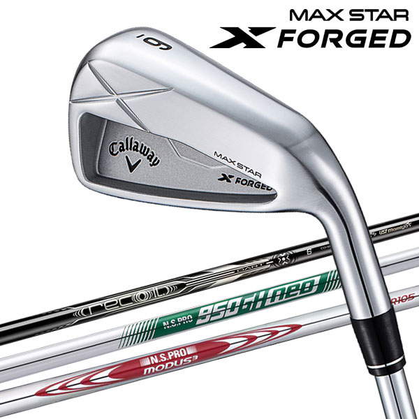 【0のつく日もポイントアップ！店内最大20倍(4/10 23:59迄)】 キャロウェイ X FORGED MAX STAR アイアン 5本セット 日本仕様 2025モデル