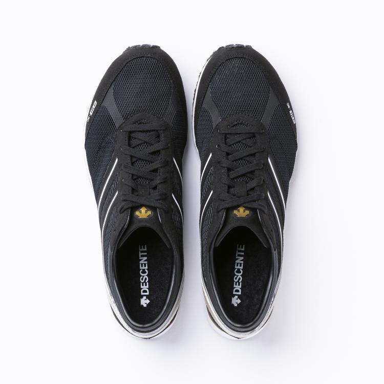 最安挑戦 デサント ランニングシューズ Genten Rc Dr1pjf01bk Blk メンズ レディース ユニセックス スニーカー 黒靴 黒スニーカー ブラック Fzoneスポーツ 特価 Www S Ifm Com
