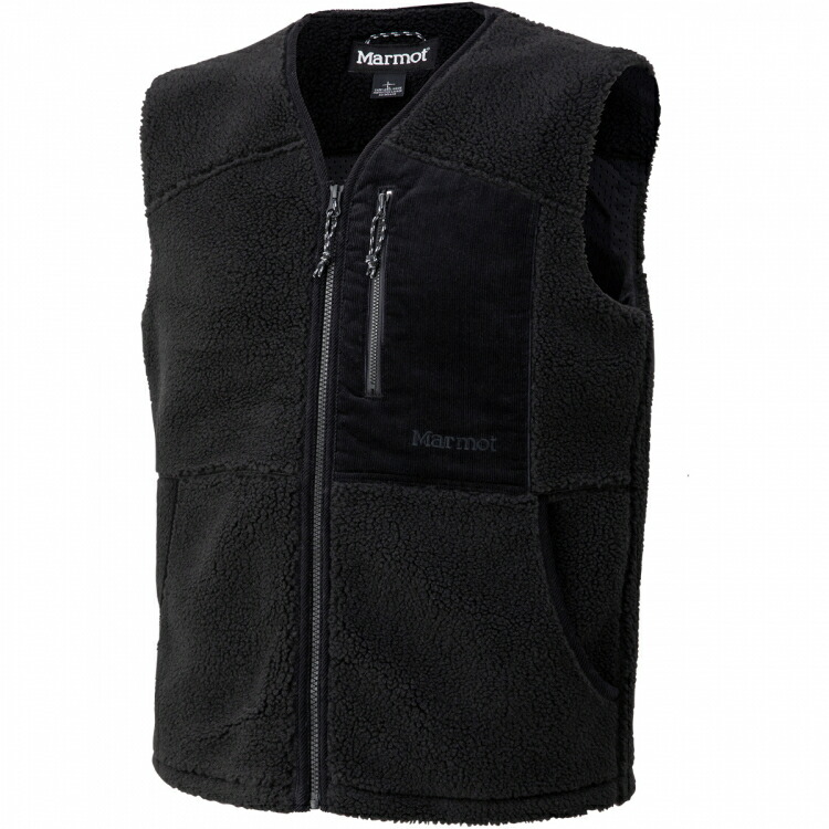 人気が高い クリアランスセール マーモット アウトドア Sheep Fleece Vest シープフリースベスト メンズ Tomqjl41 Bkw 安い購入 Www Shermurr Ru