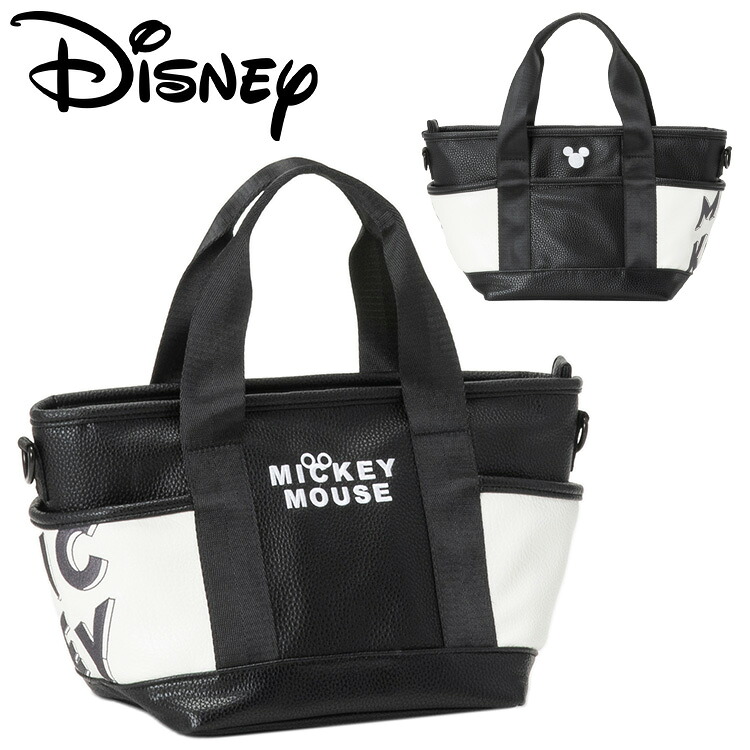 【3日間限定店内ポイント最大20倍(4/18 00:00～4/20 23:59迄)】ディズニー ゴルフ MONOCHROME MICKEY GOLF ROUND BAG ラウンドバッグ XYMG5FB2 2025モデル 日本正規品