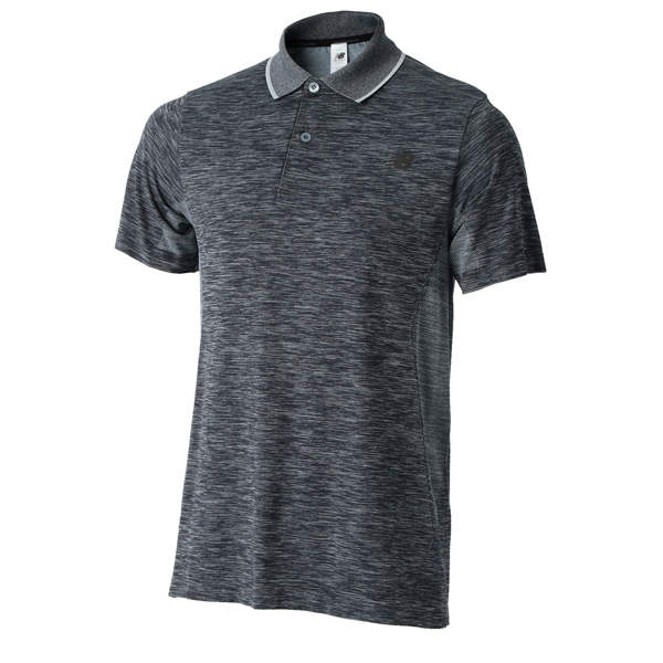 new balance polo shirt Grey