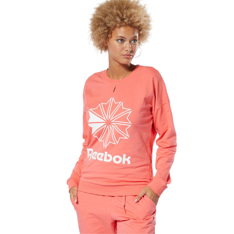 reebok classic sweatshirt mens pink