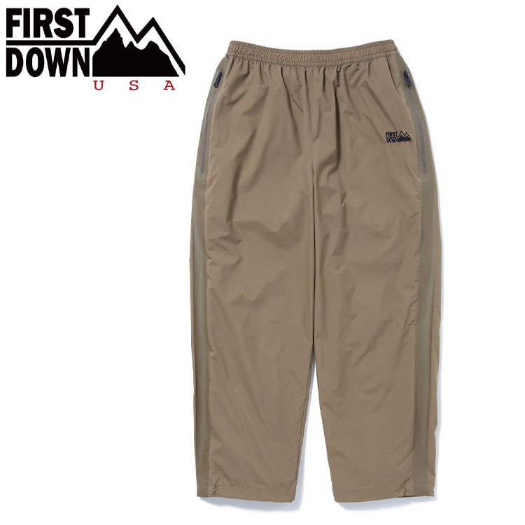 【百貨店大売り出し押さえるお仕舞いかた付ける通貨価値】【返品不可】 FIRST DOWN USA たわい無い 広広とした ズボン下 EASY WIDE PANTS F111006-55 メンズ レディース