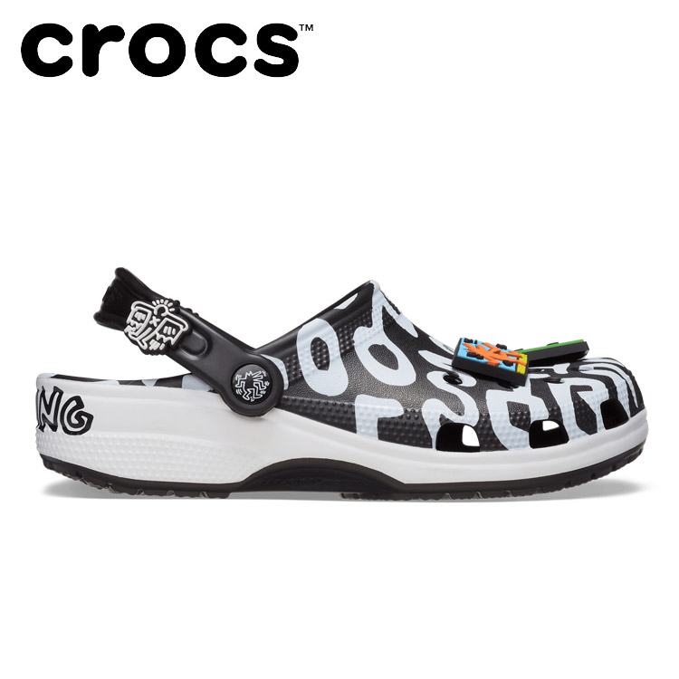 楽天市場】crocs HARING CLASSIC CLOG BLACK 209488-001