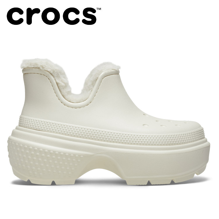 楽天市場】crocs STOMP LINED BOOT BLACK 208718-001 クロックス