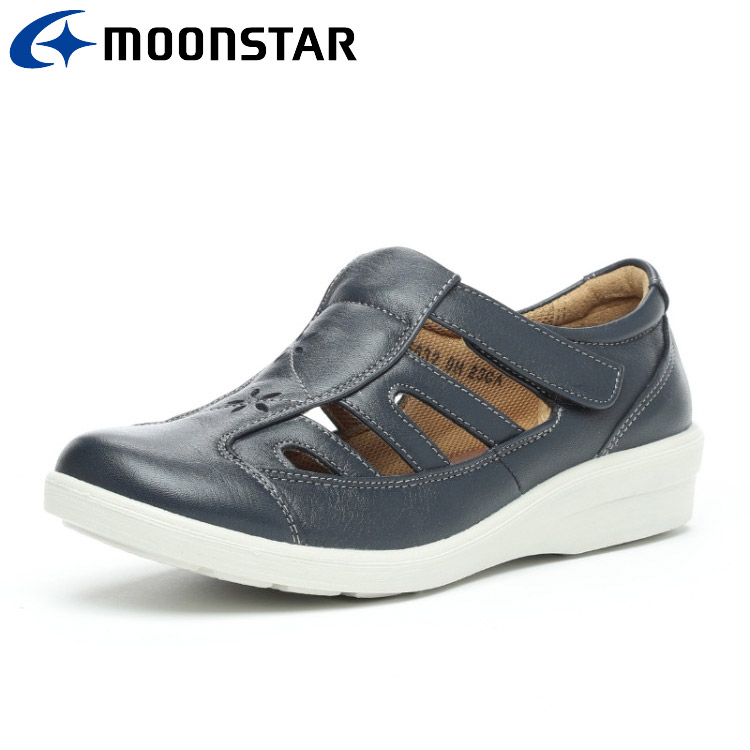 お買い得スペシャルプライス ムーンスター MoonStar SP5632 ネイビー 42324615 レディース シューズ コンフォート