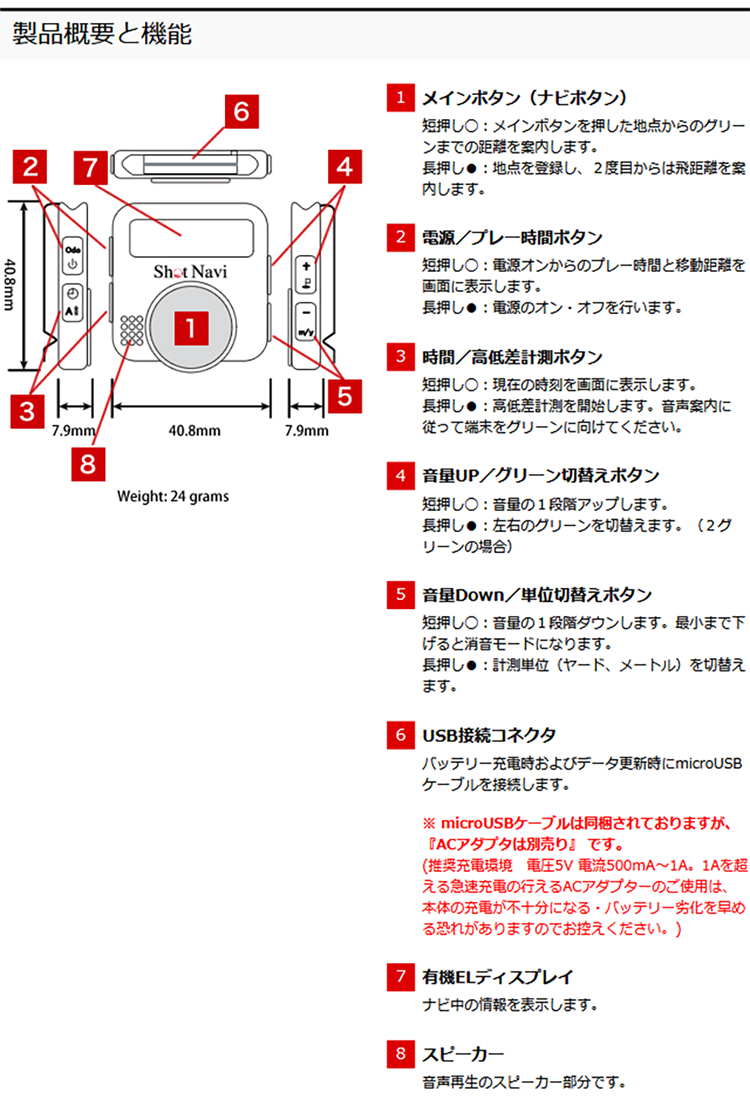 肌触りがいい ショットナビ ゴルフ V1 Gpsゴルフナビ Shot Naviw 60 Off Www Formebikes Co Uk