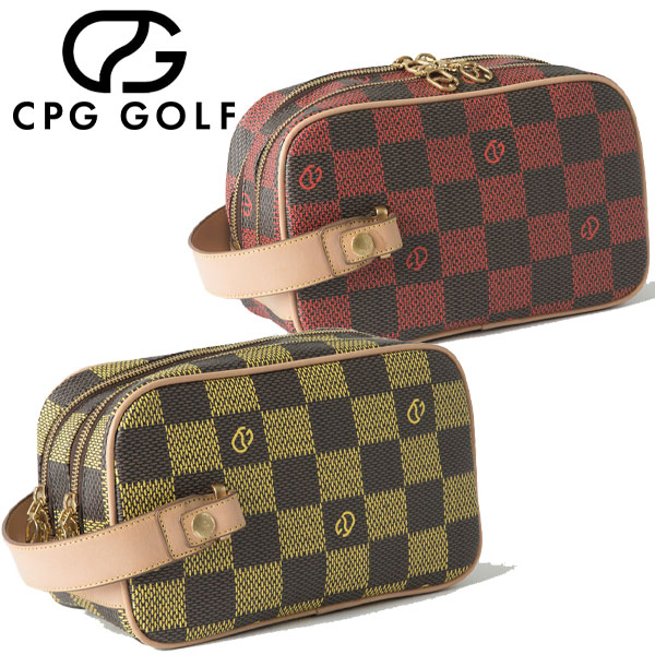 【3日間限定店内ポイント最大20倍(4/18 00:00～4/20 23:59迄)】CPG GOLF クラッチバッグ CLUTCH ポーチ ゴルフ 4517-24110